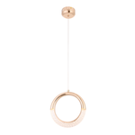 Pendente LED Woni 5W 3000K Bivolt Dourado - Nordecor 2414