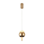 Pendente LED Oliwa 10W 3000K Bivolt Ouro Champagne - Nordecor 2807
