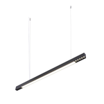 Pendente LED Lyta Dif Linear 40W 3000K Bivolt Preto - Nordecor 2838