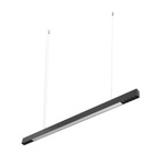 Pendente LED Lyta Dif Linear 40W 4000K Bivolt Preto - Nordecor 2677