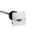 Balizador de Embutir LED Romi Quadrado 1W IRC 90 3000K Bivolt Branco - Nordecor 2841