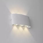 Arandela LED Ranne Retangular Externo IP65 18W 3000K Bivolt Branco - Nordecor 2215