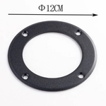 Aro para Embutido de Solo Externo Vinne Preto - Nordecor 6325