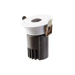 Spot de Embutir LED Zaon Redondo IRC 97 7W 2700K Bivolt Branco - Nordecor 6512