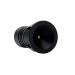 Spot de Embutir LED Auko Ono Redondo IRC 90 1W 3000K Bivolt Preto - Nordecor 6533
