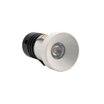 Spot de Embutir LED Auko Lai Redondo IRC 90 1W 3000K Bivolt Branco - Nordecor 6536