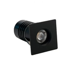 Spot de Embutir LED Auko Quadrado IRC 90 1W 3000K Bivolt Preto - Nordecor 6531