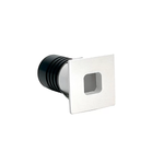Spot de Embutir LED Domy Nam Quadrado IRC 90 1W 3000K Bivolt Branco - Nordecor 6526