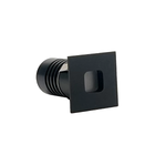 Spot de Embutir LED Domy Nam Quadrado IRC 90 1W 3000K Bivolt Preto - Nordecor 6527
