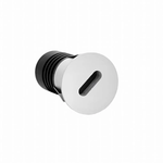 Spot de Embutir LED Domy Ini Redondo IRC 90 1W 3000K Bivolt Branco - Nordecor 6520