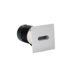 Spot de Embutir LED Domy Ini Quadrado IRC 90 1W 3000K Bivolt Branco - Nordecor 6522