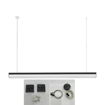 Pendente LED Huli 120cm 36W 4000K Bivolt Preto - Nordecor 4287