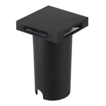 Embutido de Solo Chão LED Eran Quadrado 4 Fachos Externo 2W 3000K Bivolt Preto - Nordecor 6412