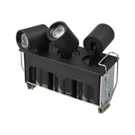 Spot de Embutir LED Kawi IRC 90 6W 3000K Bivolt Preto - Nordecor 6689