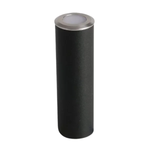 Embutido de Solo Chão LED Rani Redondo Externo 0,5W 3000K Bivolt Preto - Nordecor 6150