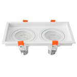 Spot de Embutir Loyo Duplo Par20 Branco - Nordecor 6828