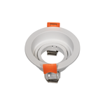 Spot de Embutir Loyo Redondo Mini Dicróica MR11 Branco - Nordecor 6932