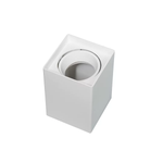 Spot de Sobrepor Loyo Up Quadrado Dicróica Par16 MR16 Branco - Nordecor 6952