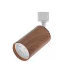 Spot de Trilho Holzi Par20 Imbuia e Branco - Nordecor 6605