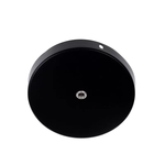 Canopla para Spot Redondo 12cm Preto - Nordecor 6207