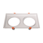 Spot de Embutir Loyo Duplo AR111 Branco - Nordecor 6930