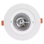 Spot de Embutir Plano Redondo AR70 Branco - Nordecor 6284