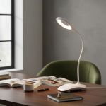 Luminária De Mesa Led Ring Light 5w Touch Dimerizável Usb - Empalux IM05317