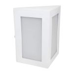 Arandela Bolt Triangular Externo Alumínio - Ideal Iluminação 283