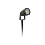 Espeto de Jardim LED Hager Externo IP65 7W 3000K Bivolt Preto - Nordecor 6139