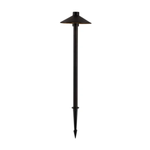 Poste Balizador LED Kita Externo IP66 5W 3000K 60cm Bivolt Preto - Nordecor 6485