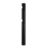 Poste Balizador LED Soil Externo IP66 14W 3000K 80cm Bivolt Preto - Nordecor 6487