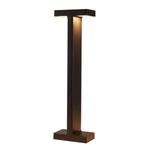 Poste Balizador LED Elon Externo IP66 10W 3000K 60cm Bivolt Preto - Nordecor 6491