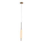 Pendente LED Zefi Uno 12W 3000K Bivolt Dourado - Nordecor 2301