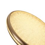 Plafon de Sobrepor LED Zova Redondo 58cm 50W 3000K Bivolt Ouro - Nordecor 2745