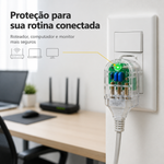 Protetor Total Contra Surtos e Raios Dps Elgin 3P 10a Bivolt