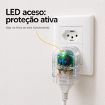 Protetor Total Contra Surtos e Raios Dps Elgin 3P 10a Bivolt