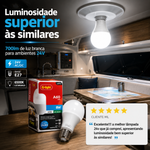 Lâmpada Led 24V E27 8W 6500K Luz Branca G-Light