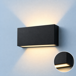 Arandela LED Voky Externo IP65 8W 3000K Bivolt Preto - Nordecor 6695
