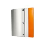 RODO DE ALUMÍNIO COM TIRA DE POLIURETANO LARANJA 40x8mm 60SH