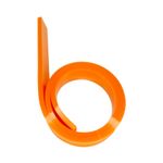 TIRA DE POLIURETANO LARANJA 40x8mm 60SH
