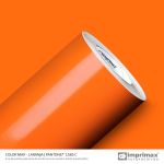 VINIL ADESIVO-laranja - pantone®1585C - 50cm largura