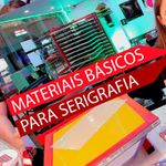 KIT COMEÇAR SERIGRAFIA EM TECIDOS