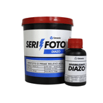 EMULSÃO CONJUNTO SERIFOTO D WR PRIME RELEVO AZUL 900ml + DIAZO 5G