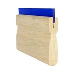 RODO DE MADEIRA COM TIRA POLIURETANO AZUL 30x7mm 80SH