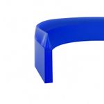 TIRA DE POLIURETANO AZUL CHANFRADO V 30x5mm 80SH