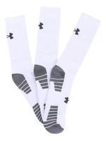 Kit Meia Under Armour Cano Alto Heatgear Tech C/ 3 Pares