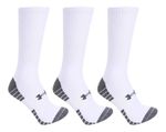 Kit Meia Under Armour Cano Alto Heatgear Tech C/ 3 Pares