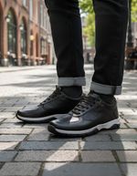 Sapatênis Masculino Ferricelli Azera Couro 45 Ao 48