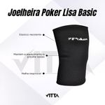 Joelheira Lisa Poker Basic Cod: 15781