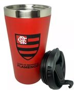 Copo Brasfoot Flamengo Emborrachado Denver 450ml Cod. 16585